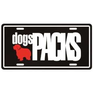  New  Komondor Dogs Packs  License Plate Dog