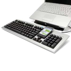  Matias One Keyboard with Built In Pad for iPhone and PC 