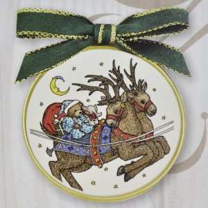  Barlow Designs Classic Ornaments   Reindeer Ride
