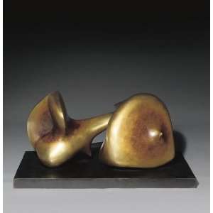 Oil Reproduction   Henry Moore   24 x 24 inches   Two Piece Sculpture 