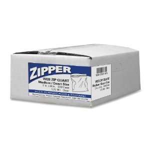  Webster Zipper Quart Size Freezer Bags