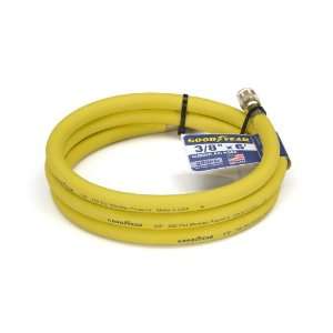 GOODYEAR 46511 3/8 Inch by 6 Feet 250 PSI Lead In Rubber Air Hose With 