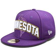 New Era Minnesota Vikings Draft 59FIFTY® Youth Structured Fitted Hat 