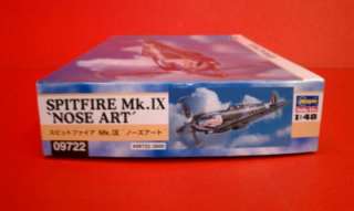   Hobby Kits SpitFire Mk. IX NOSE ART 148 Kit No. 09722  