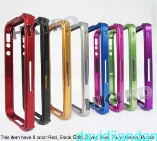 Color Blade Metal Aluminum Bumper Case for iPhone 4 4G 4S  