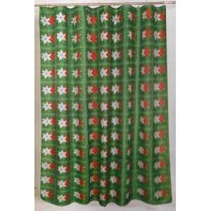   Fabric Shower Curtain   Holiday Theme Shower Curtain