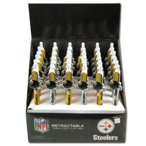  Nfl, Steelers Shaped Plastic Retractable Case Pack 144 