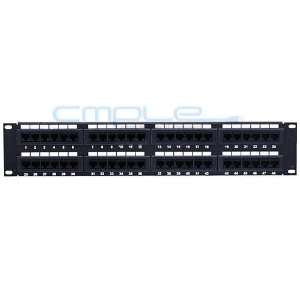  Cat5 Panel 110Type 48 port 568A/B Compatible Enhanced 