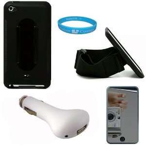  Black Rubberized Protective Silicone Skin Cover Case with 