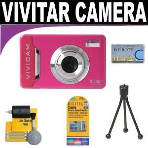  Vivitar ViviCam 5024 5.1 MP 8x Digital Zoom Camera (Pink 