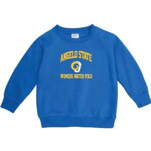  Angelo State Rams Royal Blue Toddler Womens Water Polo 