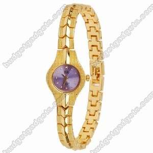 Fashionable Bracelet Ladies Lady Wrist Watch gift gold  