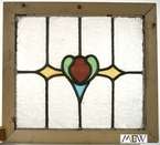 Antique Lead Glazed Stained Glass Window (FGBA900016D)  