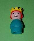 Fisher Price Little People Princess #993 Castle Wood Bottom Red Hair 