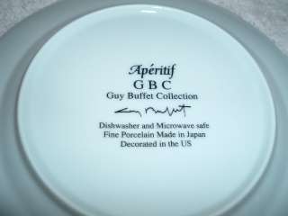 Guy Buffet 8 Plate Aperitif  