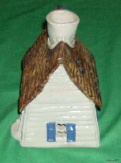 Collectible Windy Meadows Pottery Cottage House w/ Name  