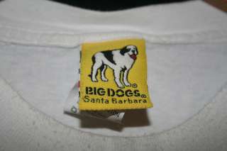 BIG DOGS MENS WHITE S/S HOWL O WEEN HUMOR TEE SZ XL  