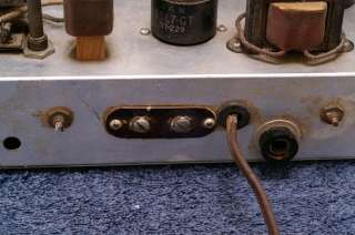 Vintage Vacuum Tube Electronic Device / Amp Case Project Parts Unit 
