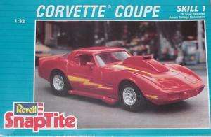 Revell SnapTite Corvette Coupe 1/32 Plastic Model Car  
