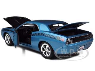   Blue 6.1 Hemi With Black AAR Stripes die cast car model by Highway 61