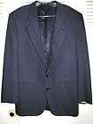ravazzolo for barcelino steel blue wool wide checks jacket sz