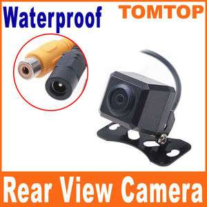   Waterproof Car Rear View Reverse Backup CMOS Color Camera Black  