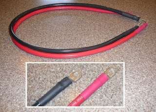 AWG 36 Solar Wind Power Battery Cable Black and Red  