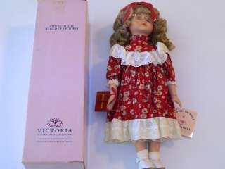 Victoria Impex Doll, School Girl   16 Porcelain  