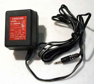 Unisonic 622 3100 AC Adaptor 2.5mm Calculator 1511 1540 3V 100mA Power 