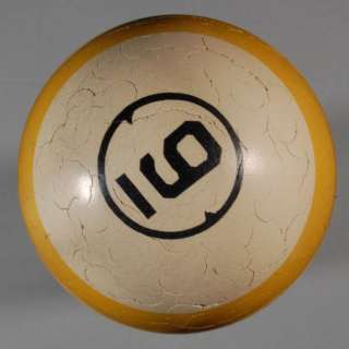 Vintage/Antique 2 1/4 Brunswick Ivorylene Dart Nine Ball  