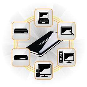 Platinum MyDrive 500 GB Externe Festplatte (6,4 cm (2,5 Zoll), 5400 U 