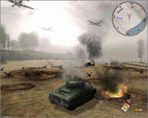 First Battalion PC CD totally destructible war tank military WW2 