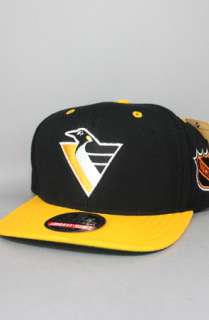 123SNAPBACKS Pittsburgh Penguins Snapback HatAN LogoBlkYel  Karmaloop 