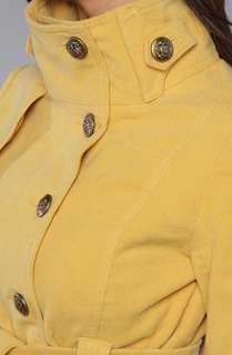 Jack BB Dakota The Romaine Coat in Mustard Yellow  Karmaloop 