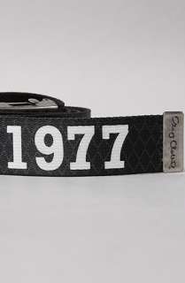 Play Cloths The Marquis Belt in Caviar  Karmaloop   Global 