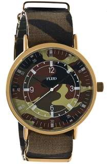 Flud Watches The BlackOps Watch in Army  Karmaloop   Global 