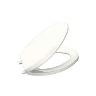   Lustra Elongated Closed frontToilet Seat with Q2 Advantage in White