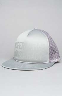 WeSC The SC Trucker Hat in Smoked Pearl  Karmaloop   Global 