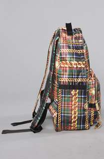Joyrich The Joyrich Collab Double Zip Backpack in Chain Check 