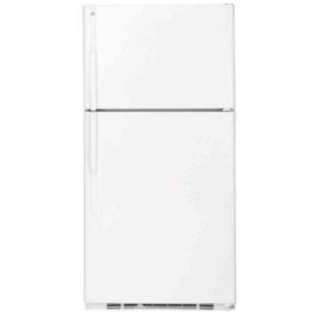 GE 21.7 Cu. Ft. Top Freezer Refrigerator in White GTS22KBPWW at The 