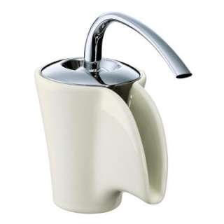 KOHLER Vas Single Hole 1 Handle Low Arc Ceramic Bathroom Faucet in 