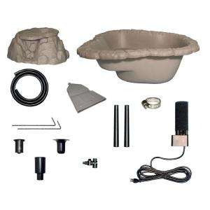 Beckett 65 Gallon Polyethylene Pond Kit with Waterfall   DISCONTINUED 