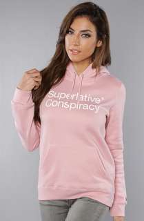 WeSC The Superlative Conspiracy Hoody in Cameo Pink  Karmaloop 