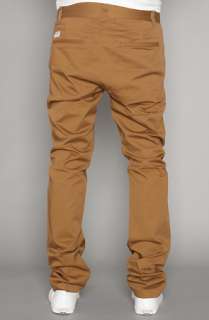 WeSC The Eddy Chino Pants in Bronze Brown  Karmaloop   Global 