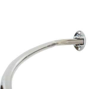 Zenith Single Curved Shower Rod in Chrome 35603SS06 