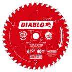 Diablo 6 1/2 in. x 40 Tooth Circular Saw Blade