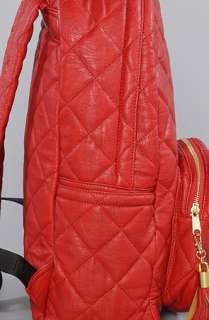 Joyrich The Quilted Backpack in Red  Karmaloop   Global Concrete 