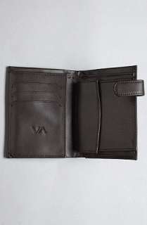 RVCA The Kade Wallet in Brown  Karmaloop   Global Concrete 