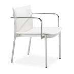 ZUO Gekko Conference Chair  White, set of 2