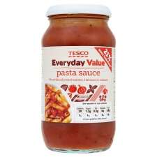 Tesco Everyday Value Pasta Sauce 440G   Groceries   Tesco Groceries